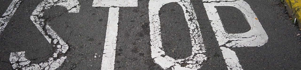Segnale orizzontale STOP