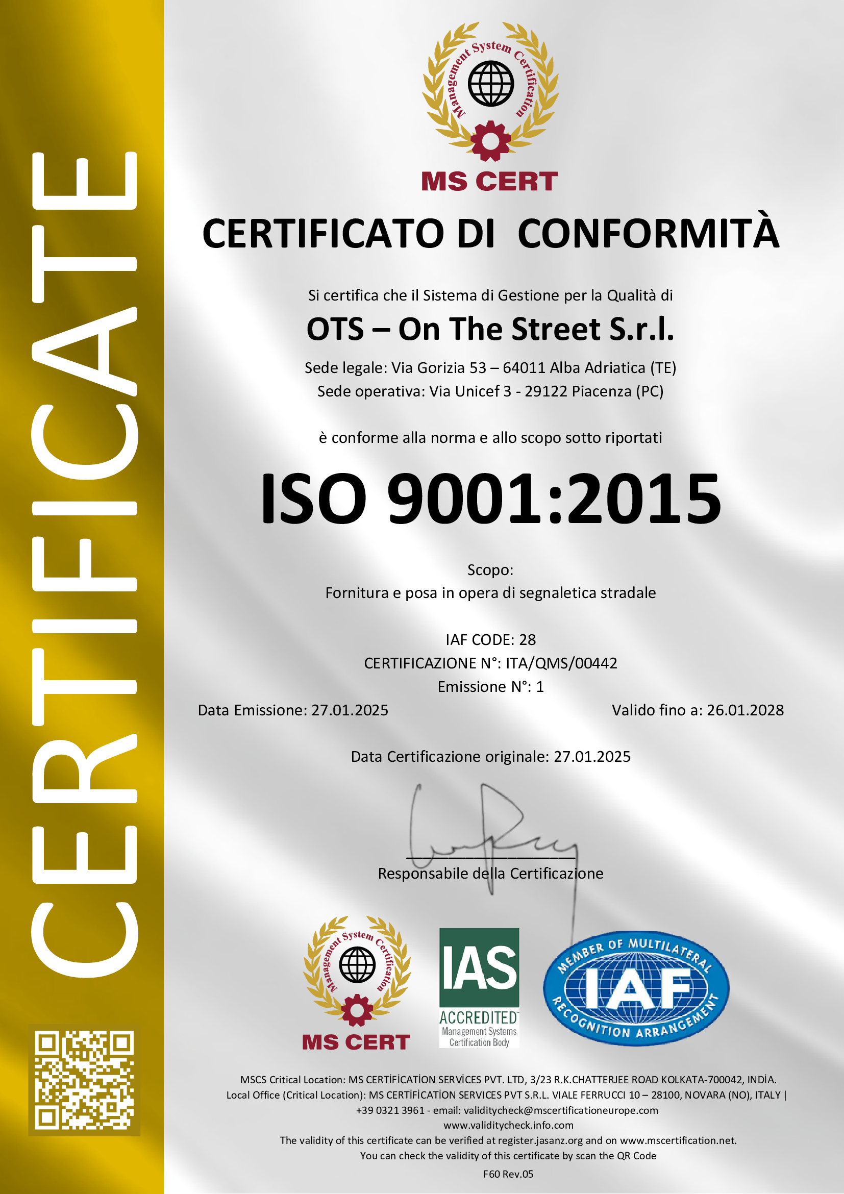 Certificato OTS-ISO-9001-IAS-scad-01.2028